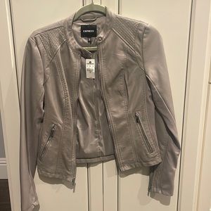 Express Pleather Jacket XS